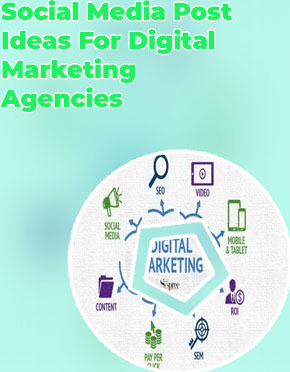 Social media content for digital marketing agency